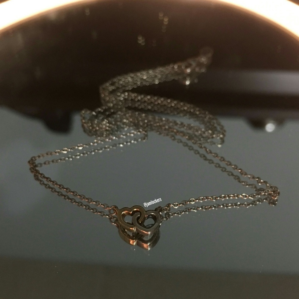 United in love with 14K gold, Pandora necklace